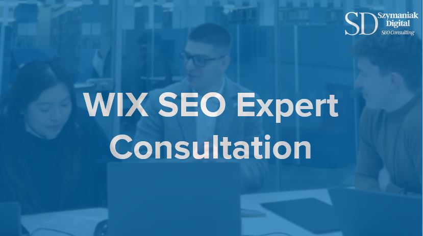 WIX SEO Expert Consultant