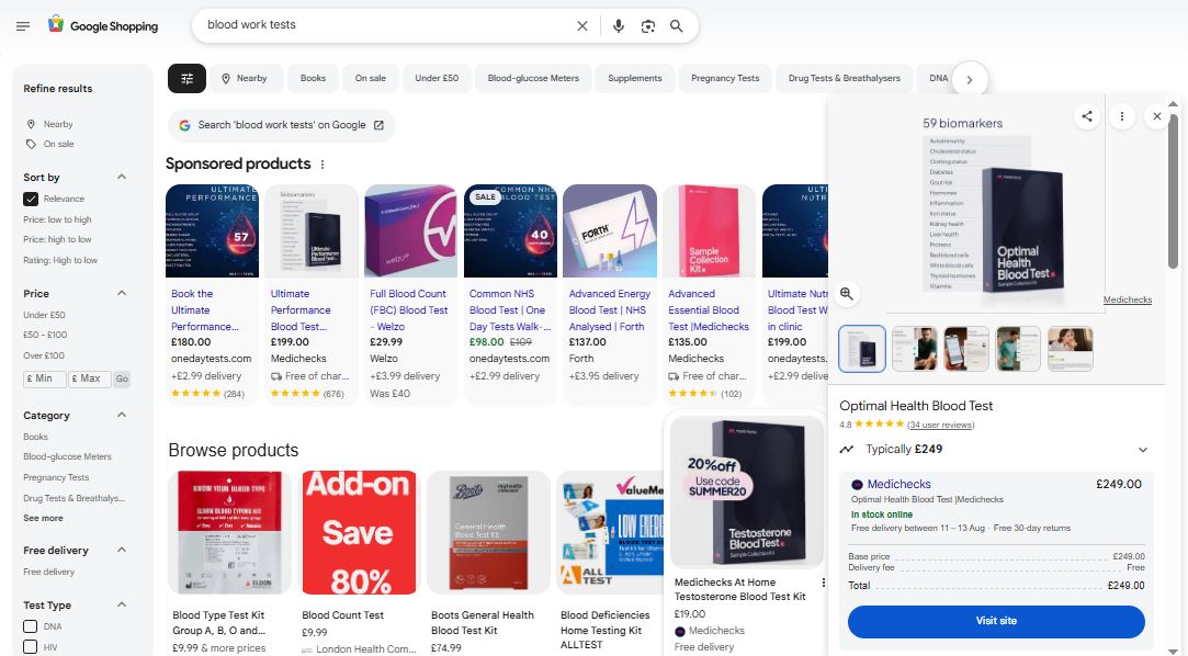 Google's 500 x 500 Product Image Requirement